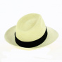 Natural Gabin Fedora Panama Hat - Crambes