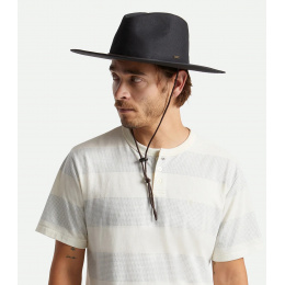 Chapeau Traveller Field Noir - Brixton
