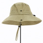 Wide-brimmed bucket hat Oliver Beige - Traclet