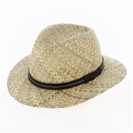 Chapeau Fédora San Fernando Paille Naturel - Wegener