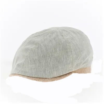 Duck Bill Linen Cap Beige - Flechet Reference: 6742 | Chapellerie Traclet