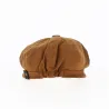Brown Cotton Hatteras Cap - Traclet Reference: 10691 | Traclet Hat Shop