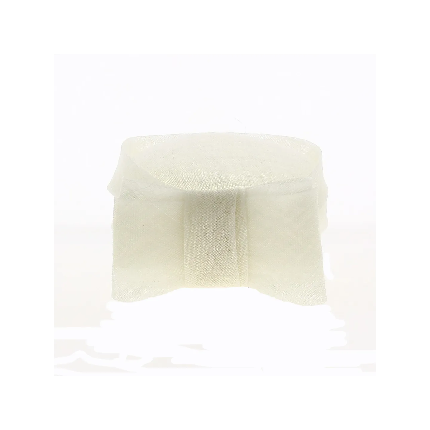 Carla Bruni Natural Hemp Ceremony Hat - Traclet Reference: 7449 | Traclet Hatmakers