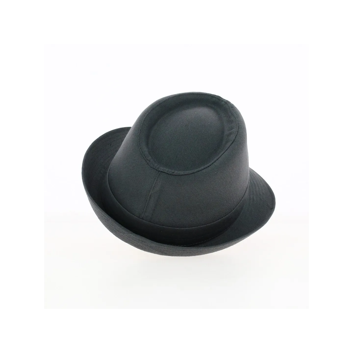 Chapeau Trilby Coton Noir - Traclet