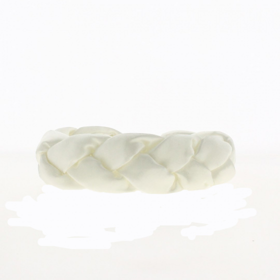 White Poca Tresse Ceremony Headband - Traclet