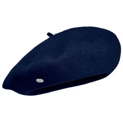 Béret Enfant Petit Basque Bleu Nuit - Héritage par Laulhère
