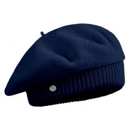 Beret Parisienne Bleu Nuit - Heritage by Laulhère