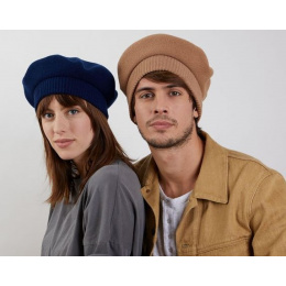 Beret Parisienne Bleu Nuit - Heritage by Laulhère