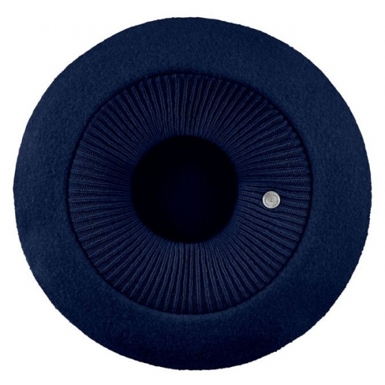 Beret Parisienne Bleu Nuit - Héritage par Laulhère Beret Parisienne Bleu Nuit - Héritage par Laulhère