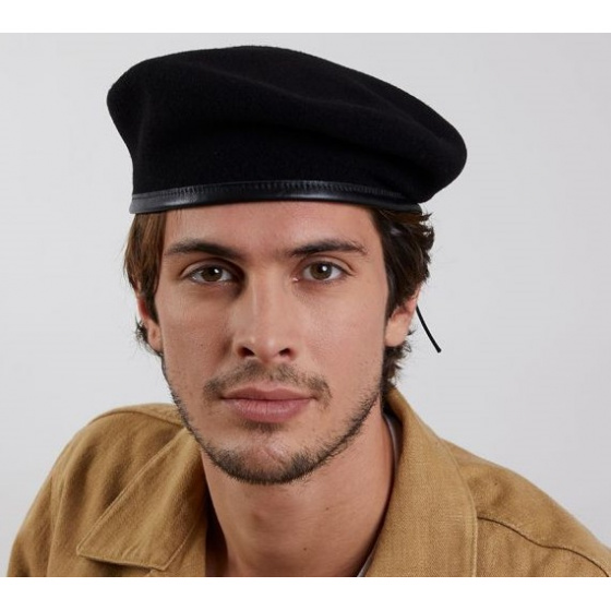 Béret Artemis Noir - Héritage par Laulhère