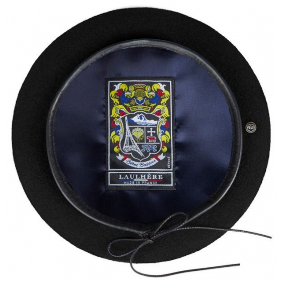 Béret Artemis Noir - Héritage par Laulhère