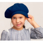 Blue Margaux Children's Beret - Heritage by Laulhère