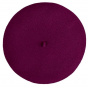 Children's Margaux Beret Purple - Heritage by Laulhère