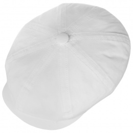 Casquette Hatteras coton Biologique Blanche - Stetson