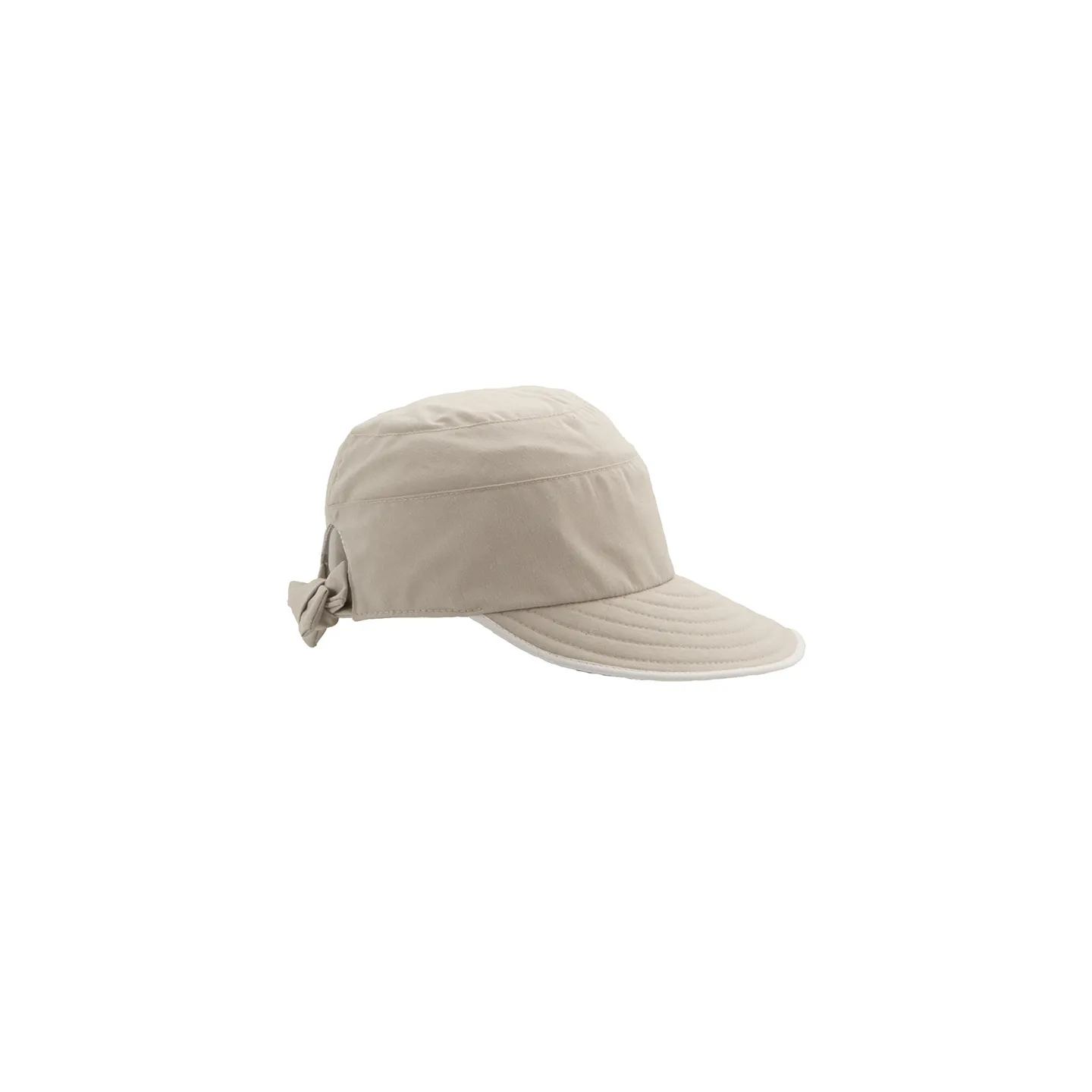 Beige Polyester Wide Brim Cap - Traclet Reference: 18023 | Chapellerie Traclet