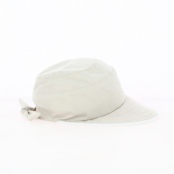 Casquette Large visière Polyester Beige - Traclet