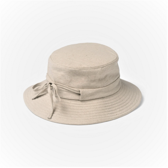 Masha Bucket Hat Recycled Fabric Sand Beige - Tilley