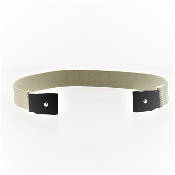 Children's belt without buckle Beige - Traclet