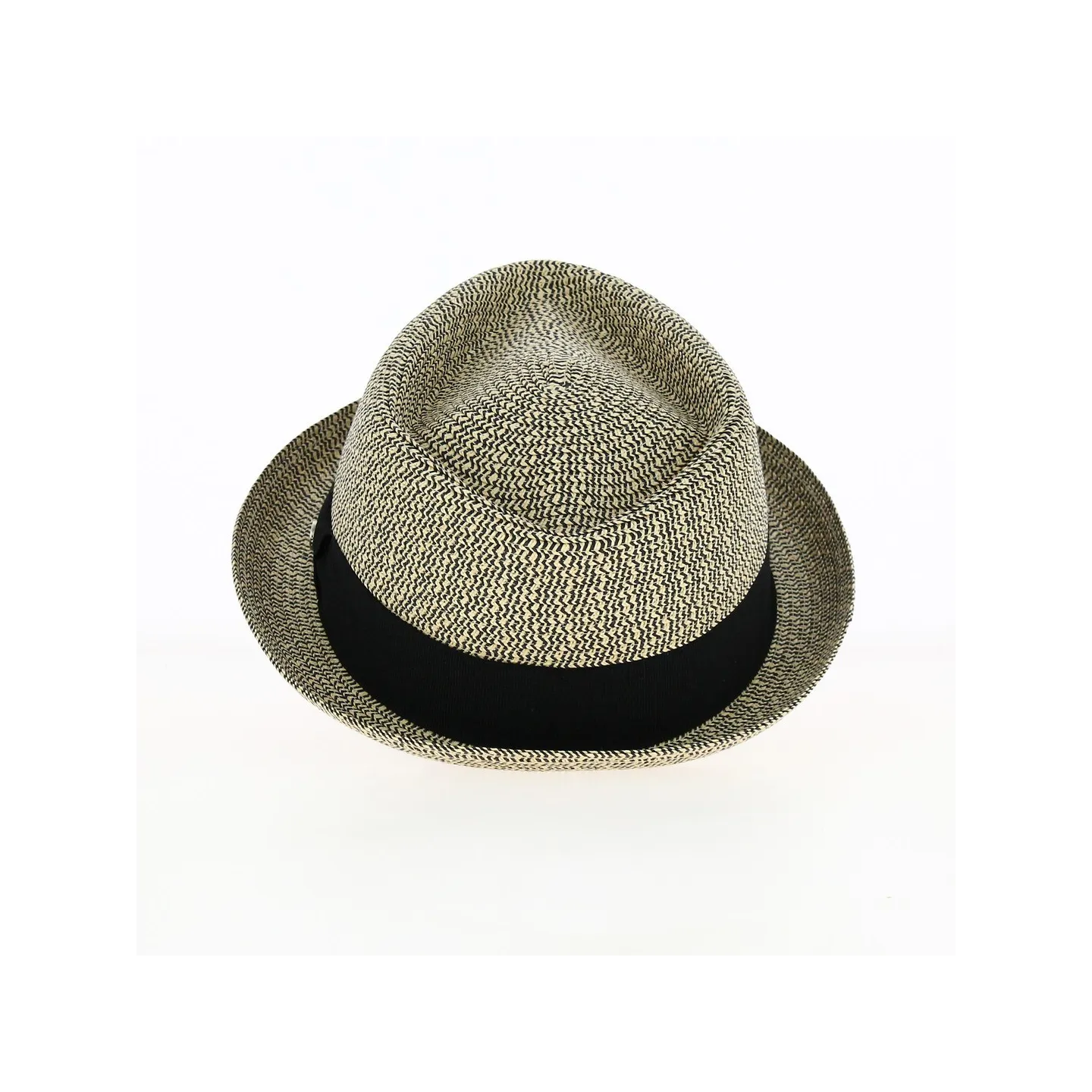 Chapeau Porkpie Diamond Alfredo Beige - Fléchet
