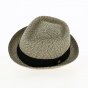 Porkpie Diamond Alfredo Beige Hat - Fléchet