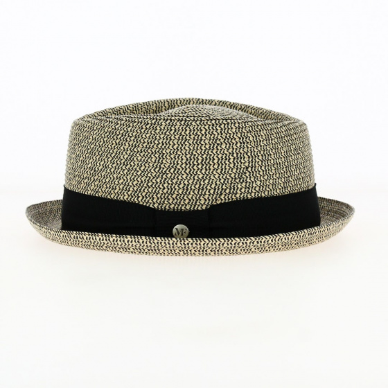 Chapeau Porkpie Diamond Alfredo Beige - Fléchet