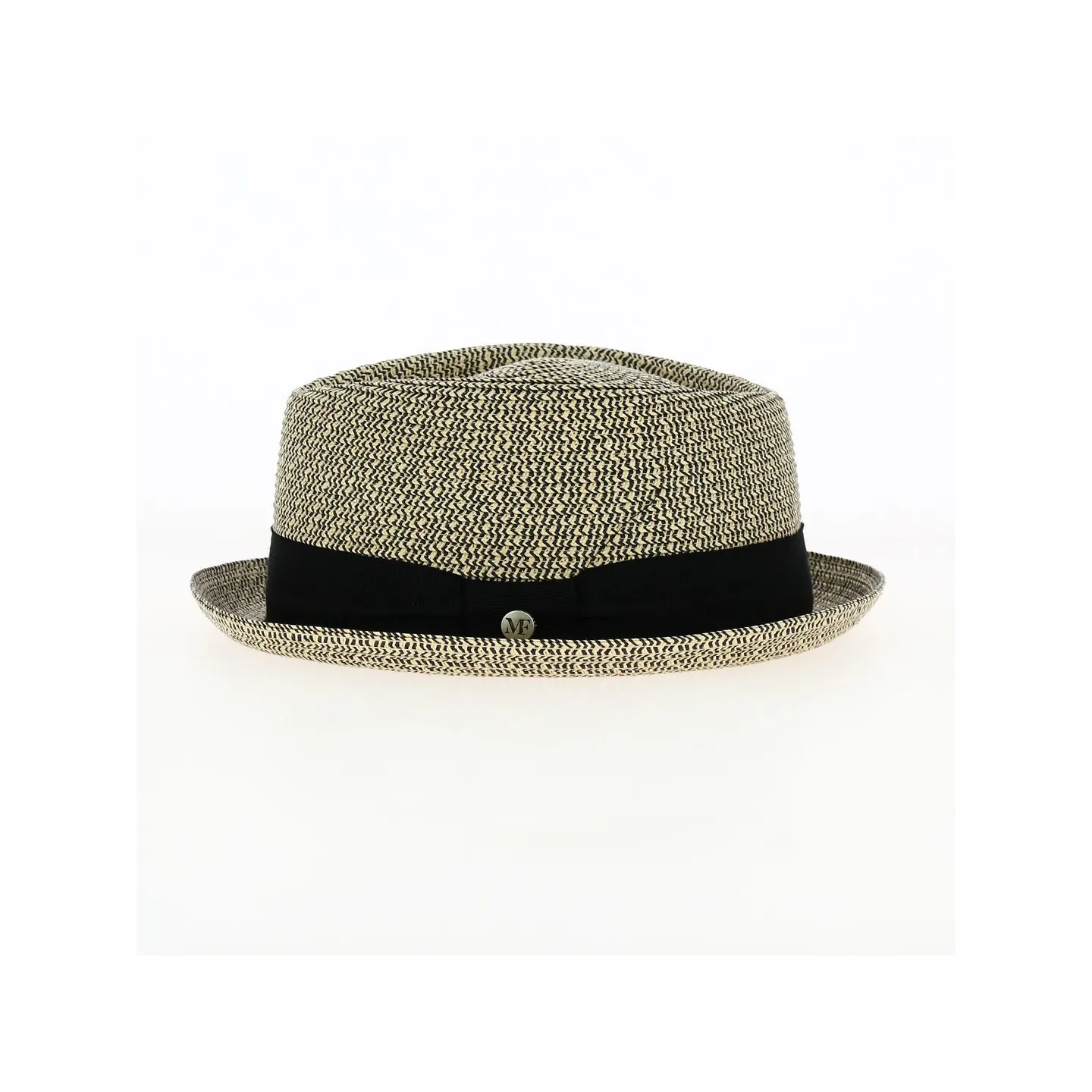 Chapeau Porkpie Diamond Alfredo Beige - Fléchet