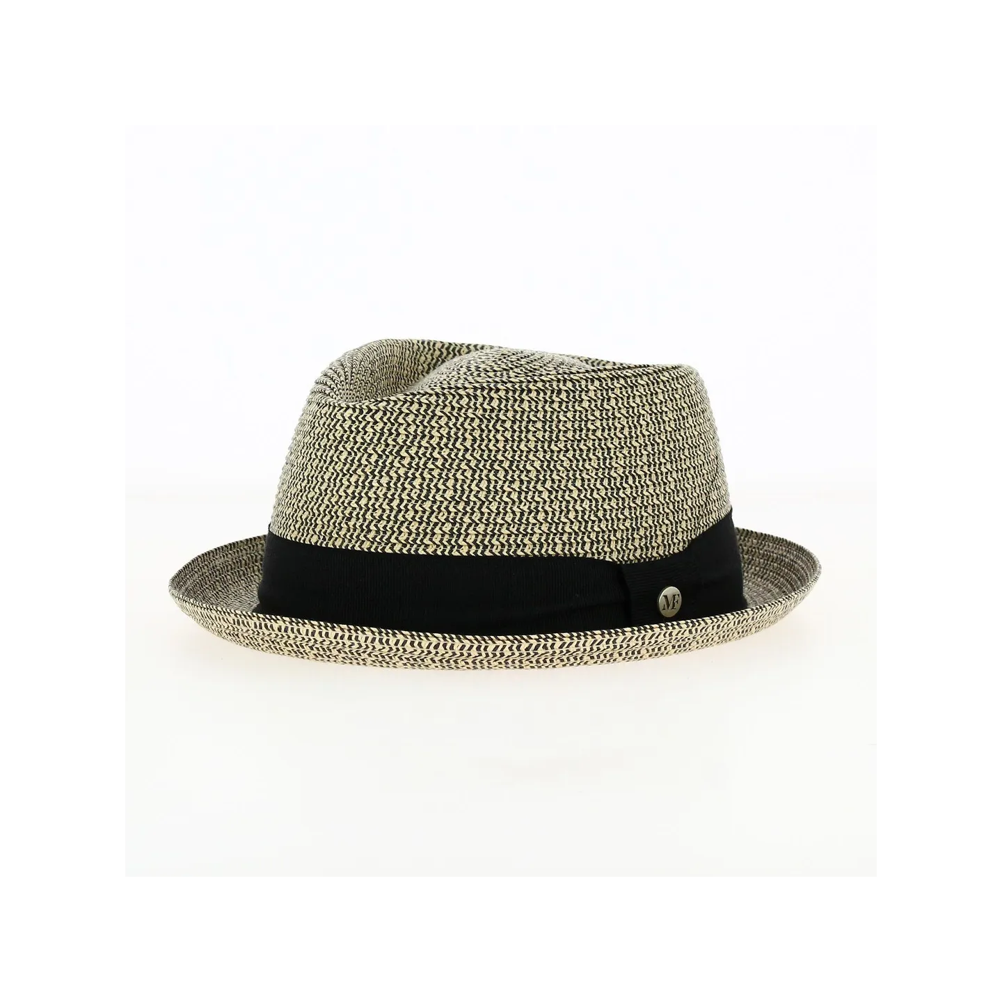 Chapeau Porkpie Diamond Alfredo Beige - Fléchet