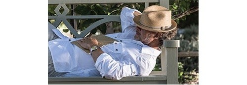Hat for leisurely Dad